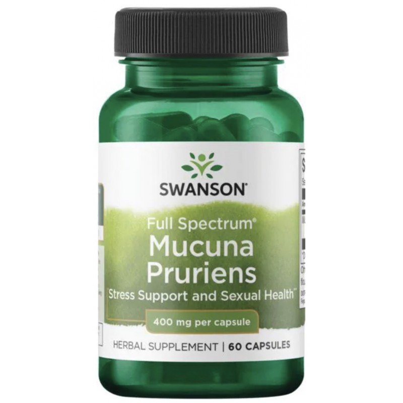 Mucuna Pruriens 400 mg 60 kapslit